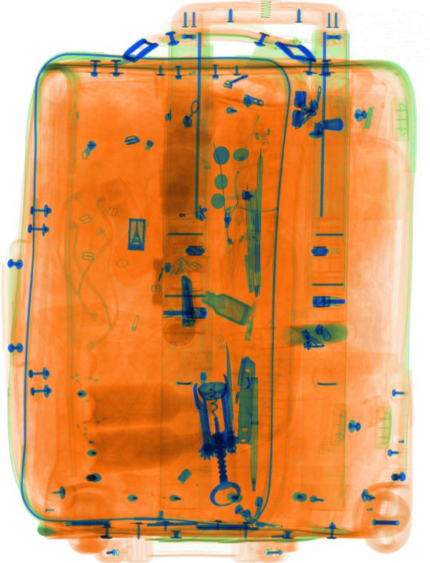 joedeburca Scanned luggage implied movement.