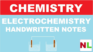 Download Best Electrochemistry Handwritten Notes PDF