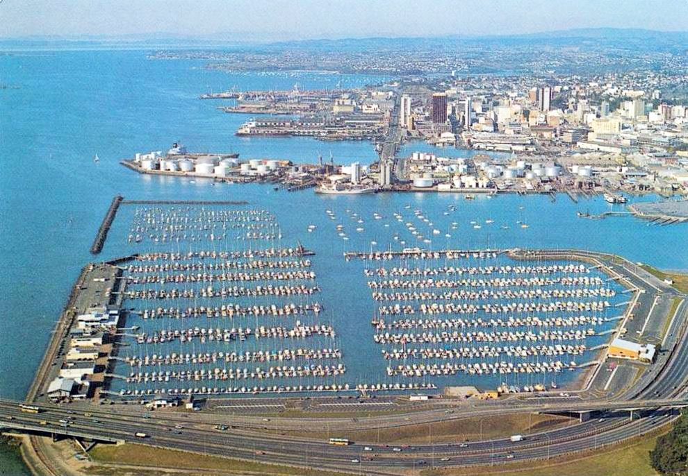 transpress nz Auckland's Viaduct Basin as it used to look
