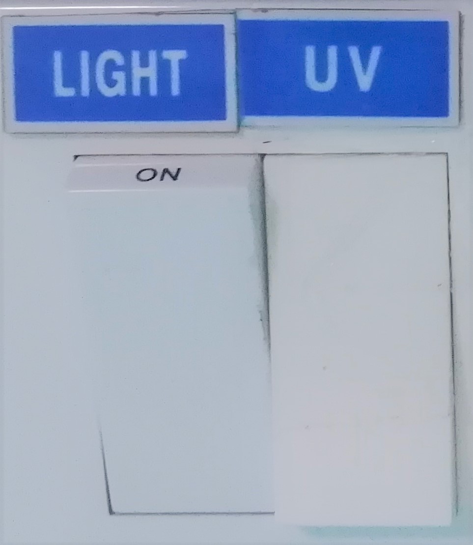 SOP FOR U.V LIGHT OPERATION AND UTILIZATION STANDARD OPERATING PROCEDURE FOR U.V. LIGHT