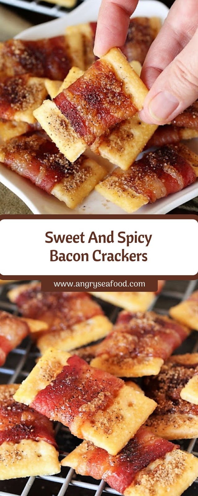 Sweet And Spicy Bacon Crackers