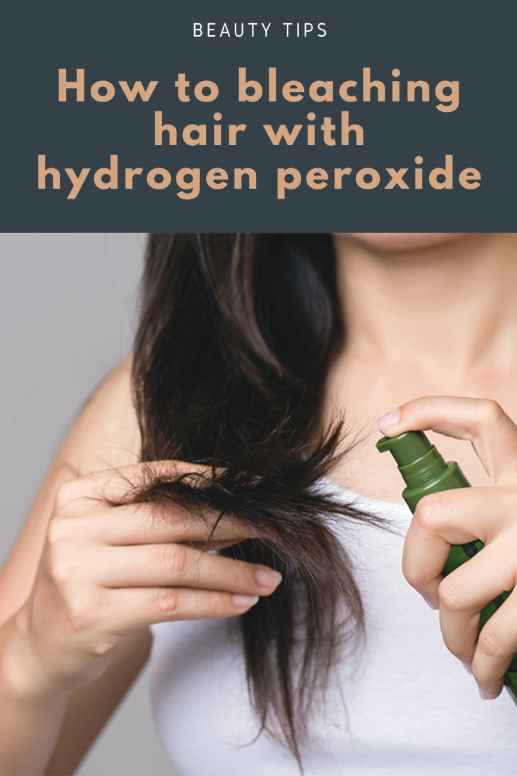 bleaching hair with hydrogen peroxide Gracaretips