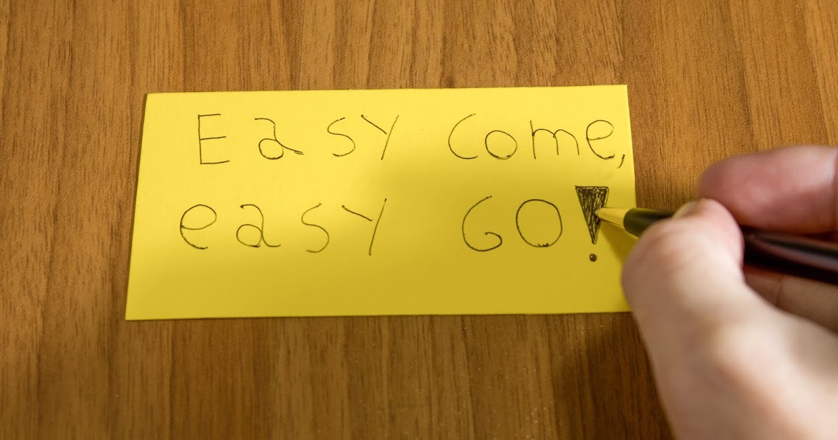 Go to easy it. Go to easy it