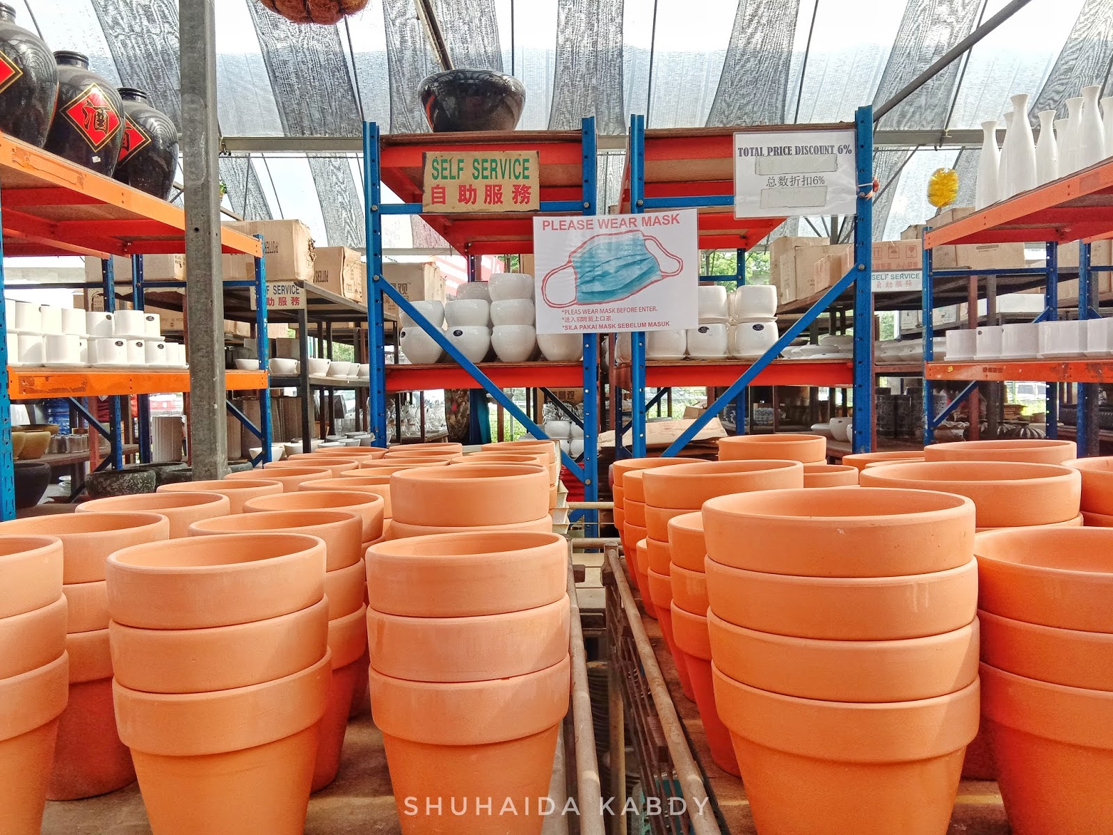 Potters Garden Kedai Pasu Bunga Viral