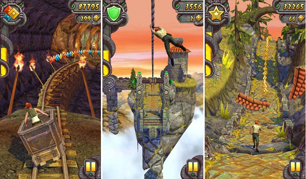 Screenshots of Temple Run 2