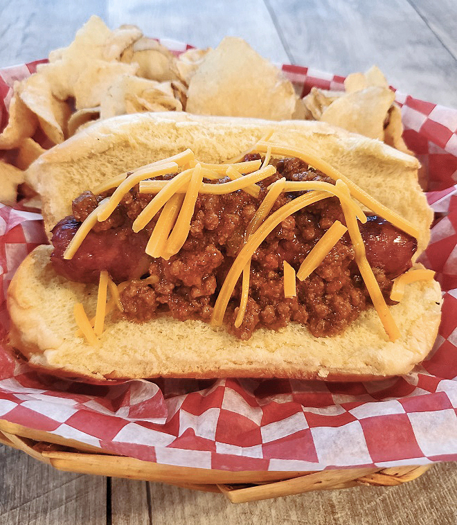 Hot Dog Chili What's Cookin' Italian Style Cuisine