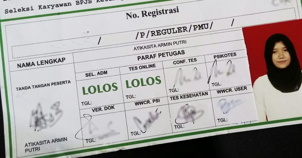 Ltikɑsitɑ Lp Pengalaman Seleksi Kerja Bpjs Ketenagakerjaan 2017