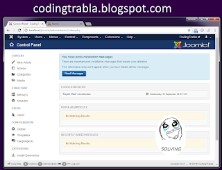 Install Joomla 3.6.2 on Windows 7  localhost tutorial 21