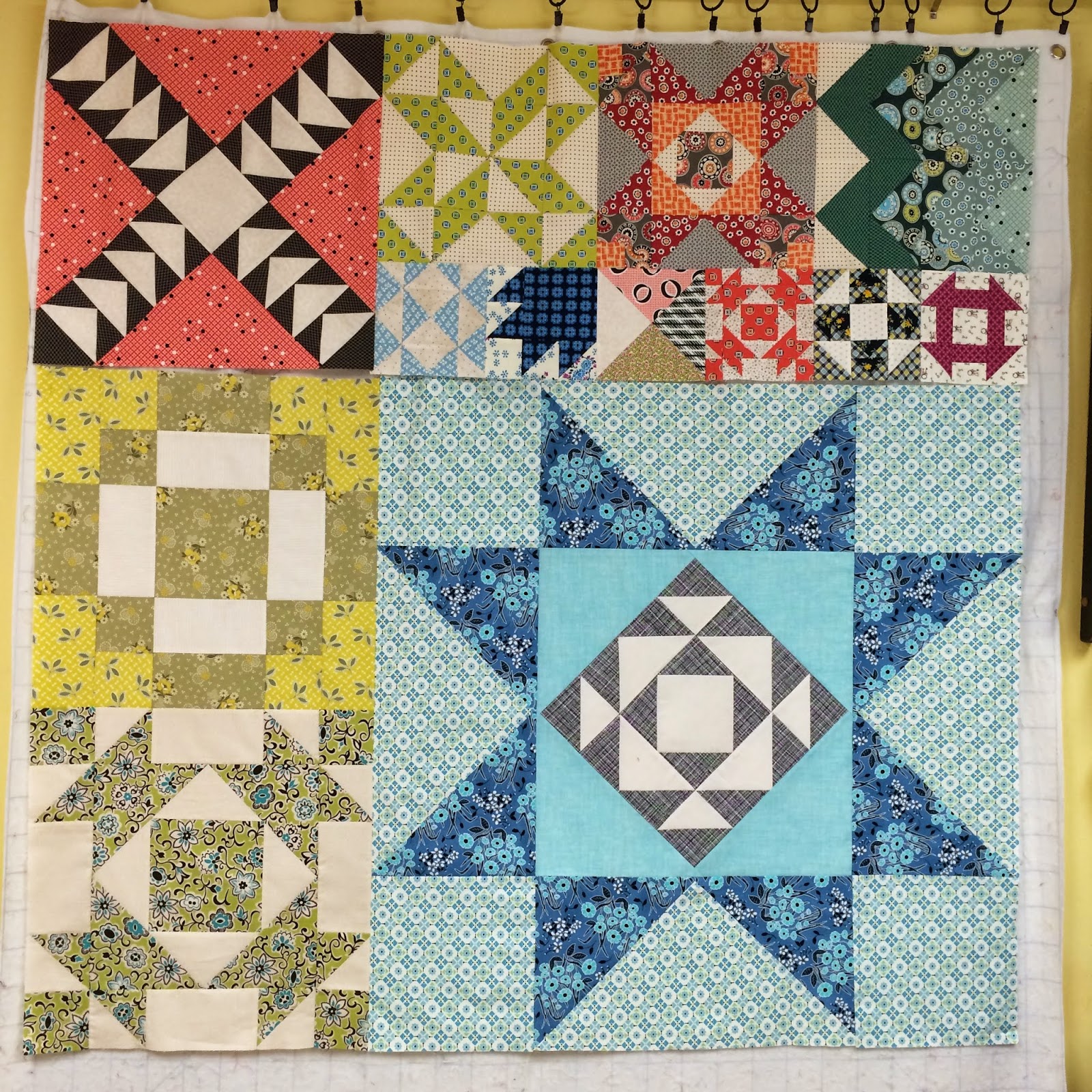 Stitchin with Peg Moda Modern Building Blocks Quilt Along