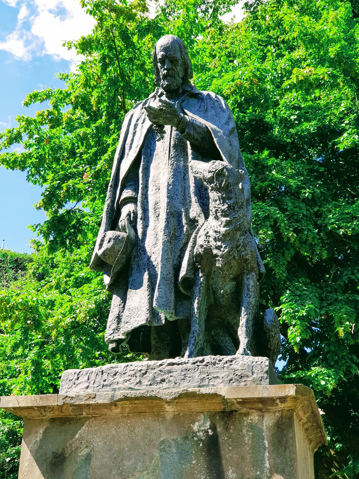 Statue Of Alfred Lord Tennyson Lincoln