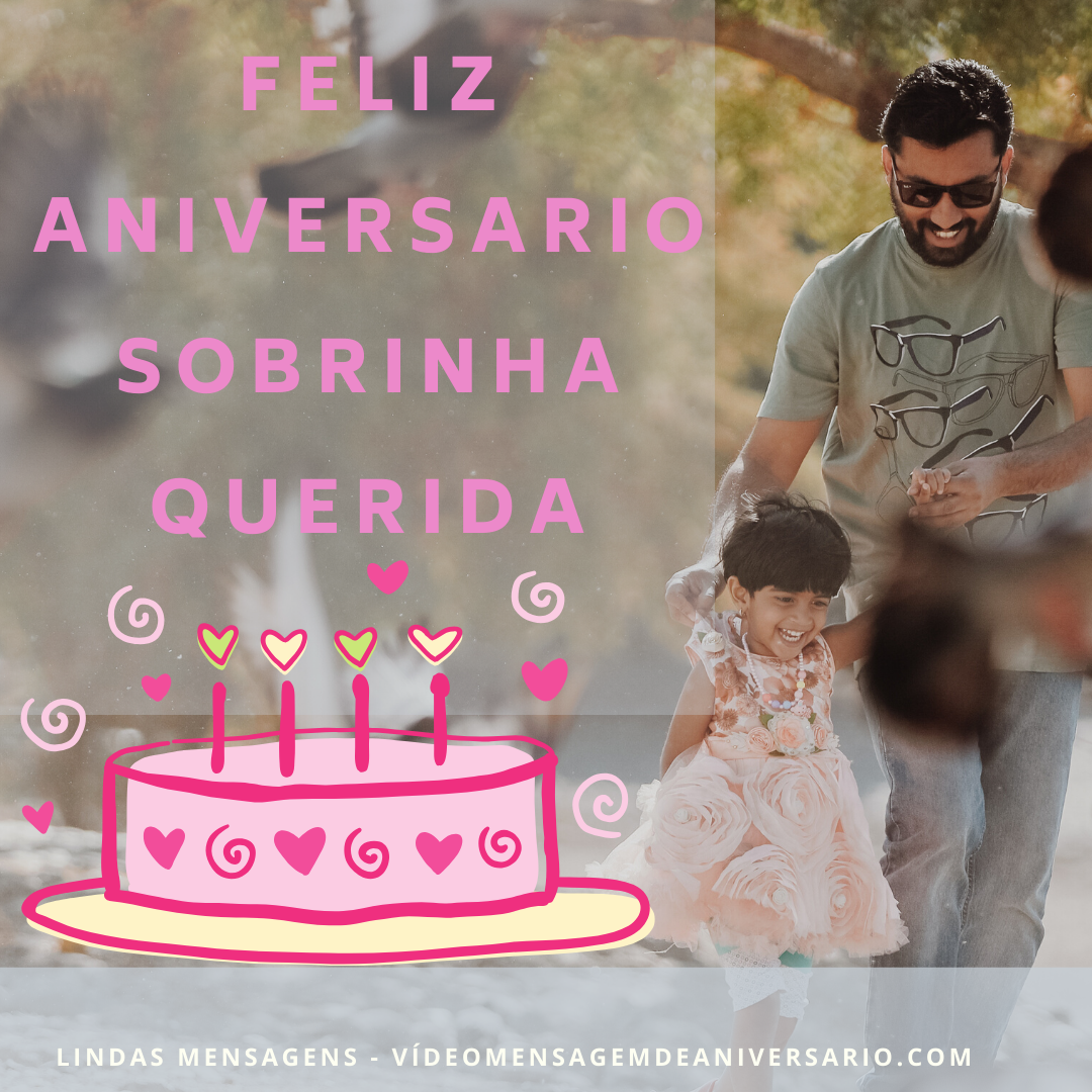 MENSAGEM DE ANIVERSÁRIO PARA SOBRINHA - Mensagem de Aniversários  Mensagem  de aniversário, Feliz aniversário, Aniversário para sobrinha