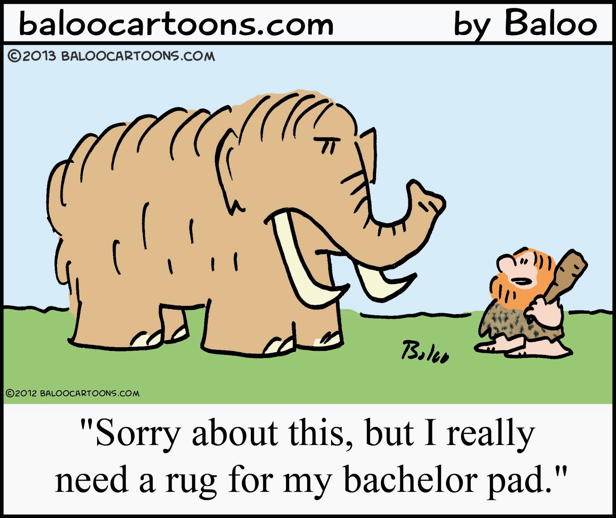 Baloo's non-political cartoon blog: Mastodon cartoon