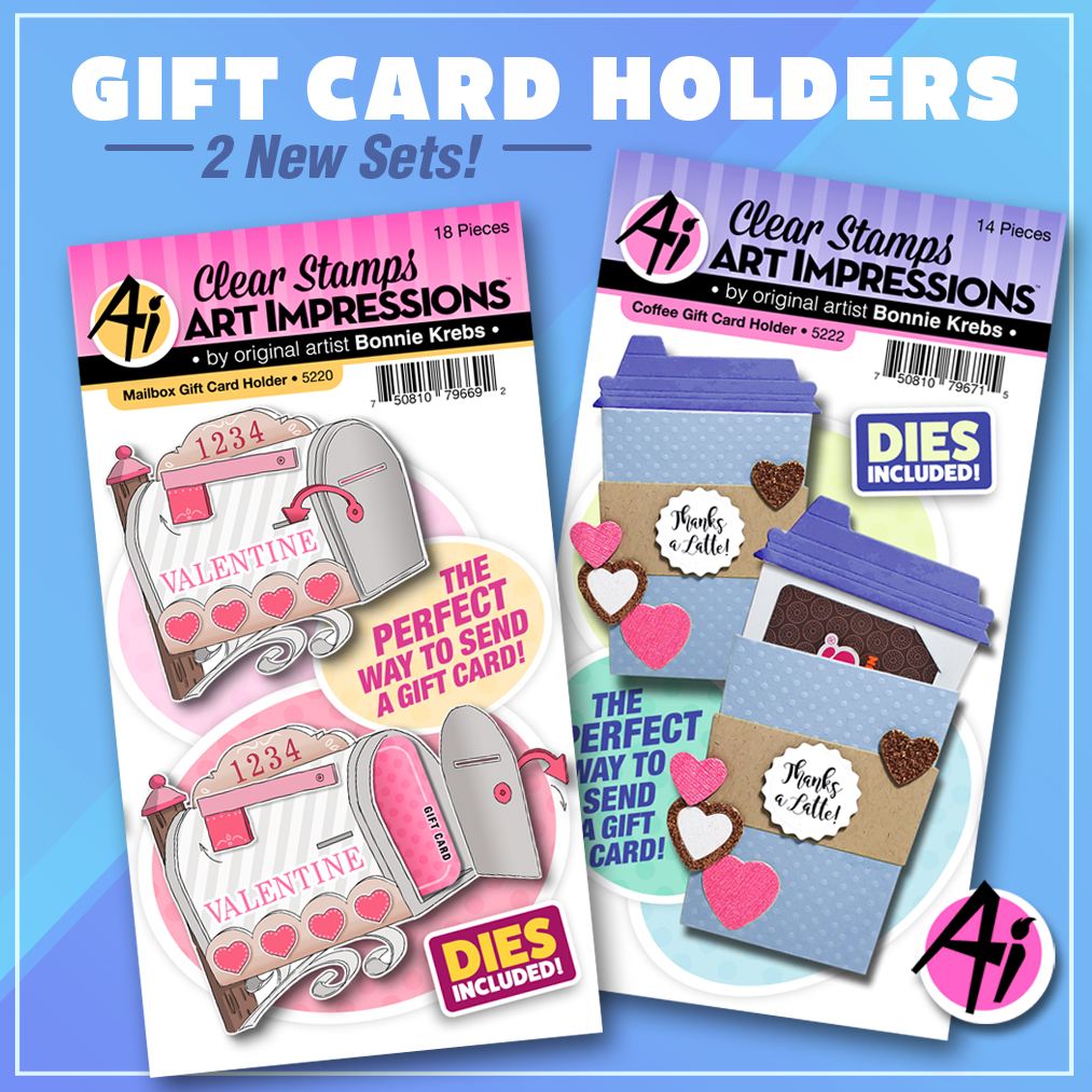 Art Impressions Blog New Gift Card Holder Release + Give It Away