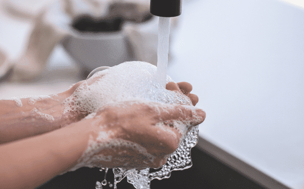 Clean your hands properly