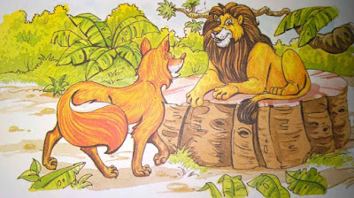 शेर का इलाज Moral Stories In Hindi For Class 8