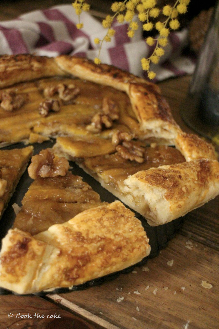 banana-puff-pastry, hojaldre-de-platanos