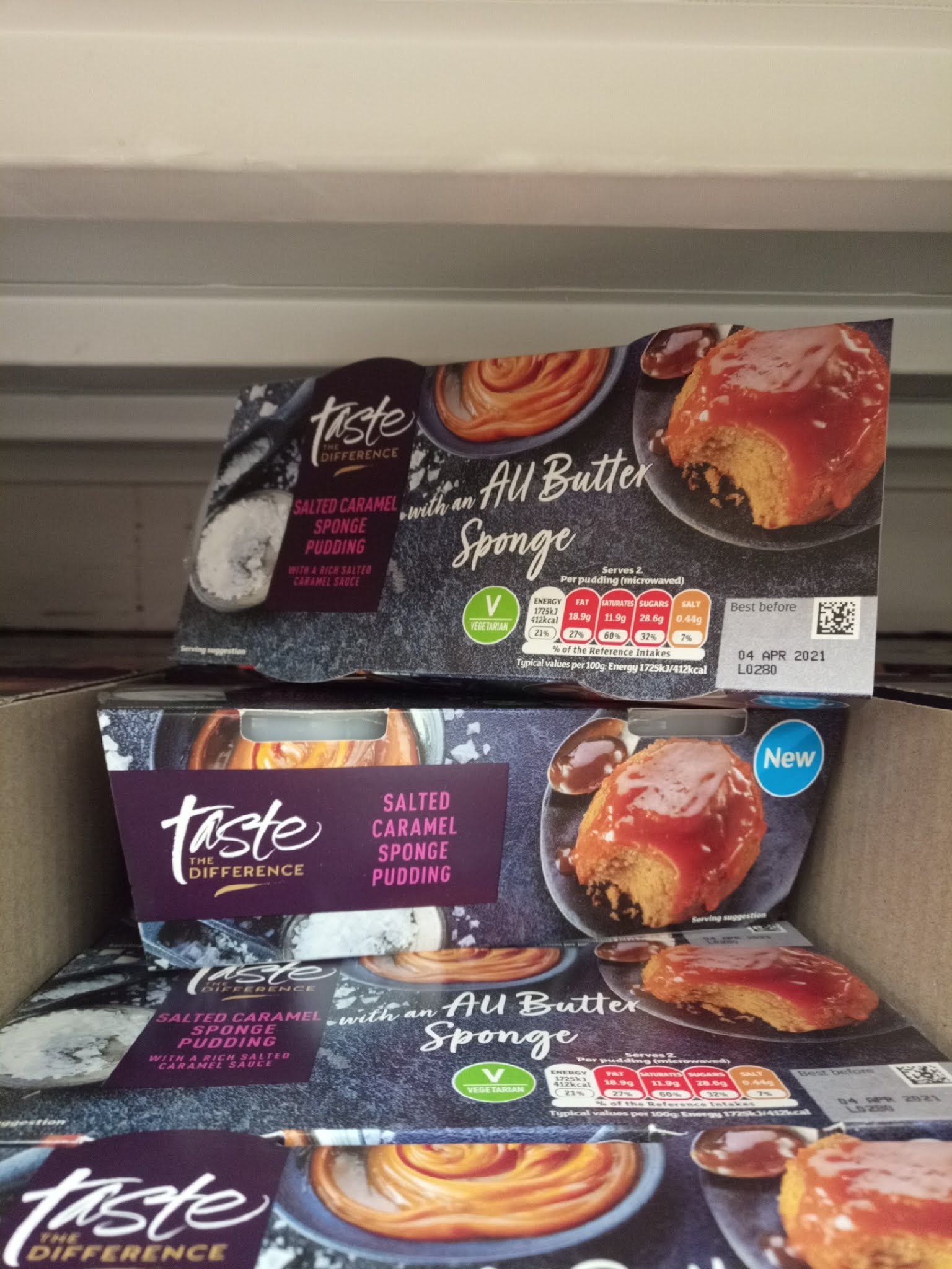 Supersupergirl's Food Reviews Sainsburys taste the difference sponge