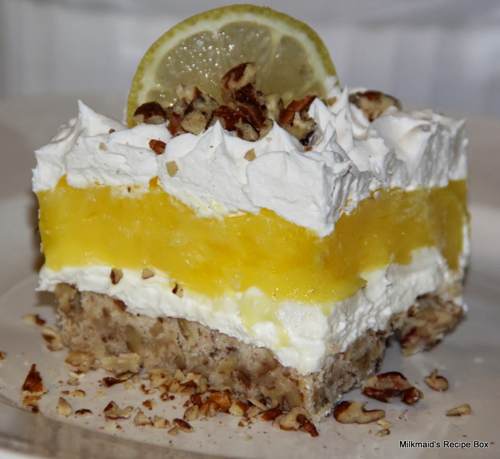 Milkmaid's Recipe Box: "Creamy/Dreamy" Lemon Dessert