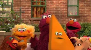 Telly, Elmo, Zoe, Triangle Dance, Sesame Street Episode 4311 Telly the Tiebreaker season 43