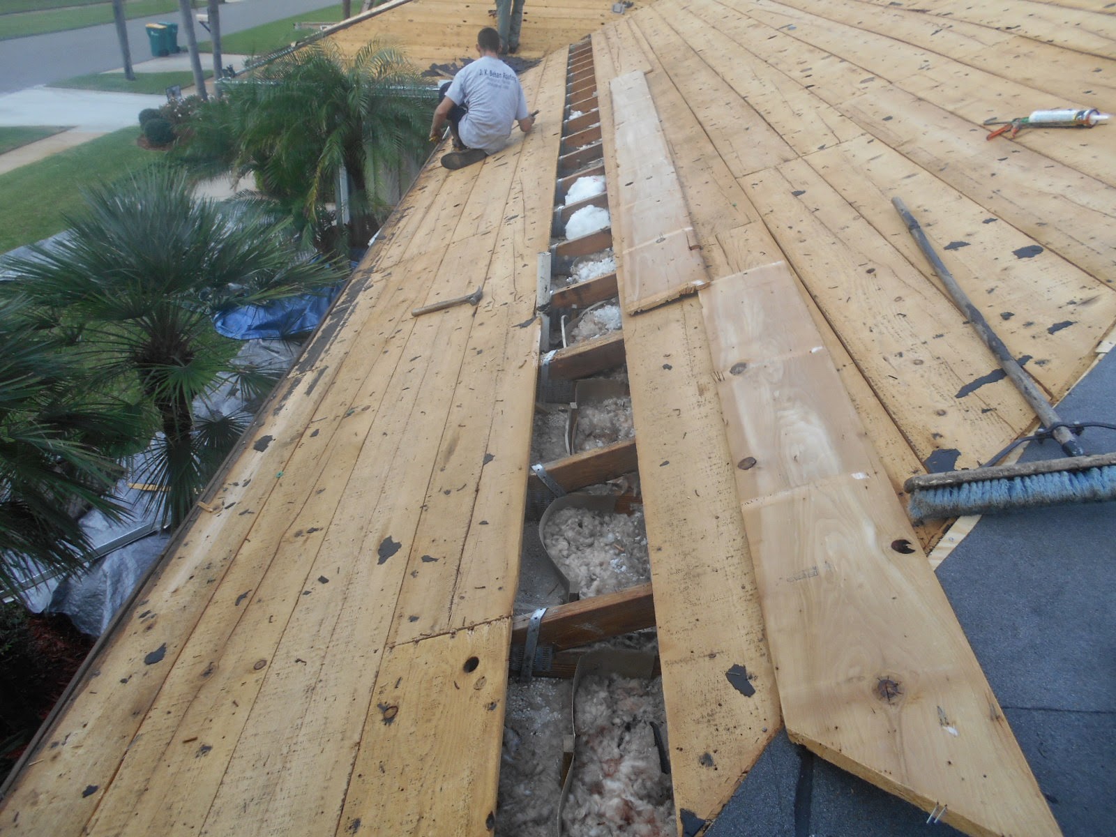 J. K. Behan Roofing Roof to Wall connections are important