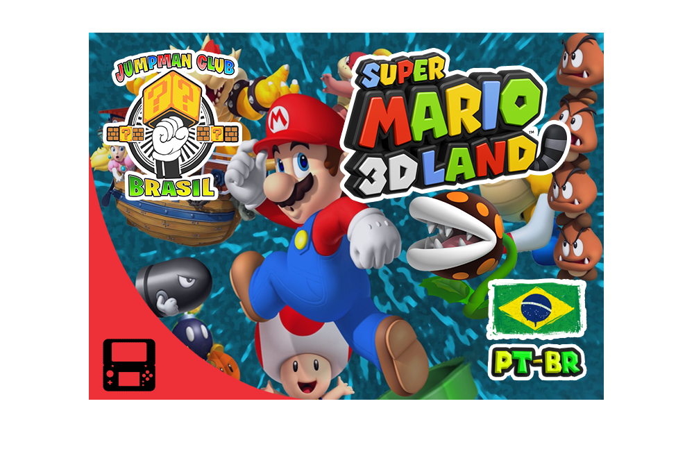 TRADUÇÃO PT-BR] Super Mario 3D Land [3DS] [Português do Brasil] v1.0 -  JumpManClub Brasil - Traduções de Games