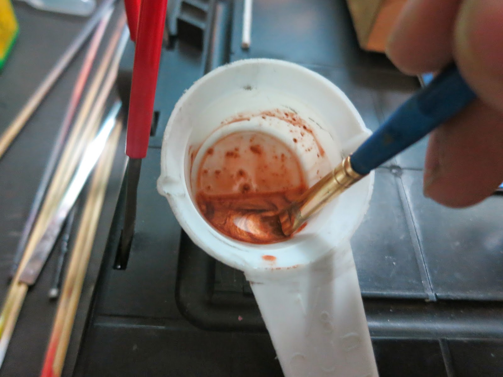 S S G U N P L A thinning citadel paints for airbrushing