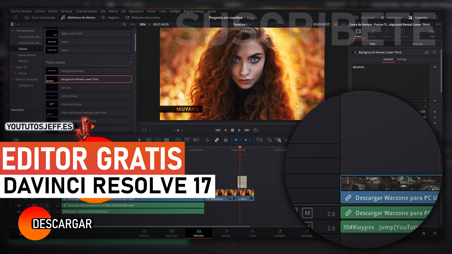 Descargar Davinci Resolve 17 para PC EDITOR DE VIDEO SIN