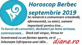 Horoscop septembrie 2019 Berbec 