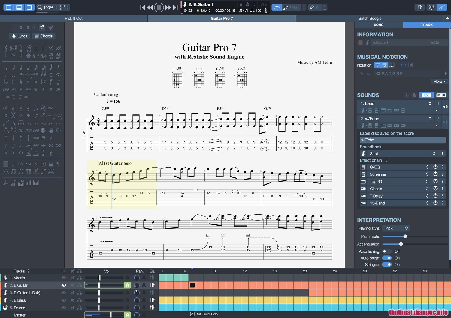 download latest guitar pro full version free