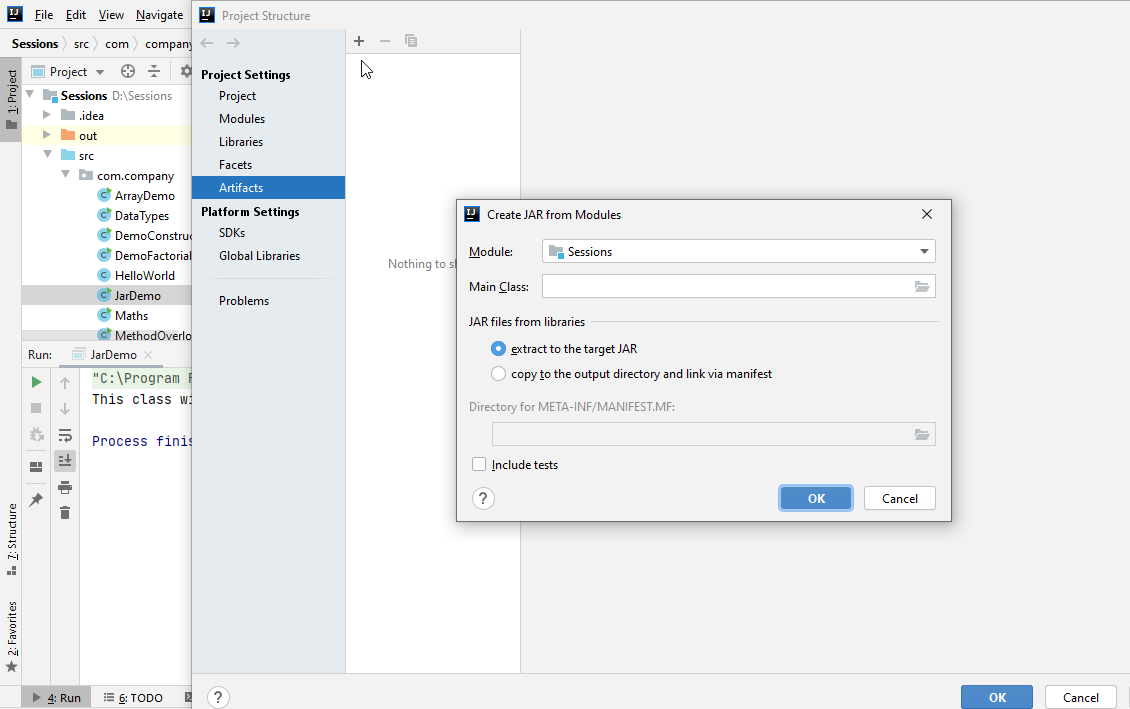 Keep Learning How to create a executable Jar file