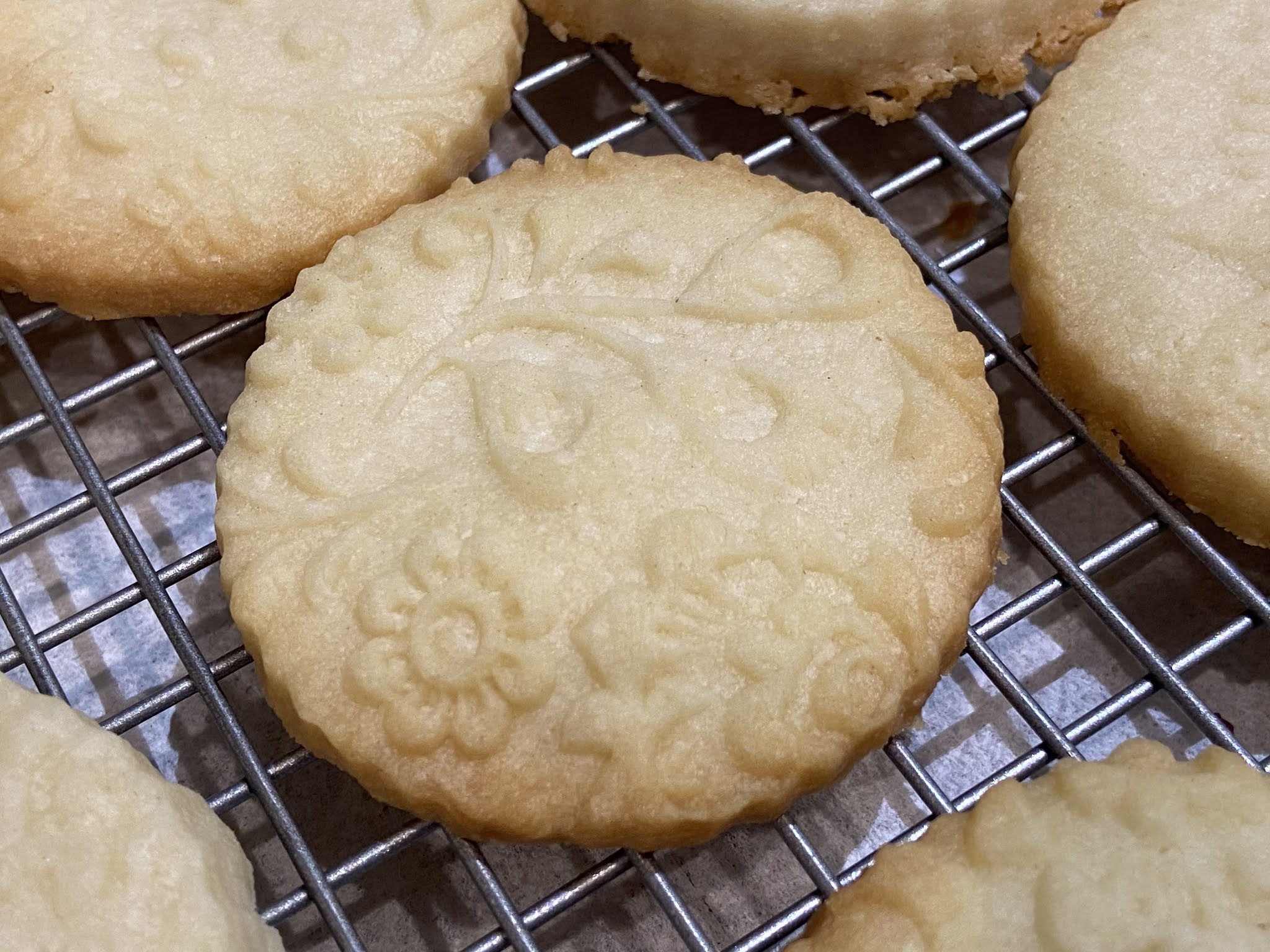 The Pastry Chef's Baking Shortbread Stamped Cookies (recipe 1)