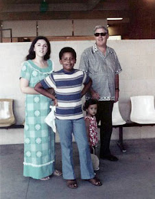 Mom with Barry (Barack Obama)