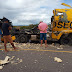 Tentativa de assalto a carro forte gera grande explosão em município da Bahia; veja vídeo do estrago