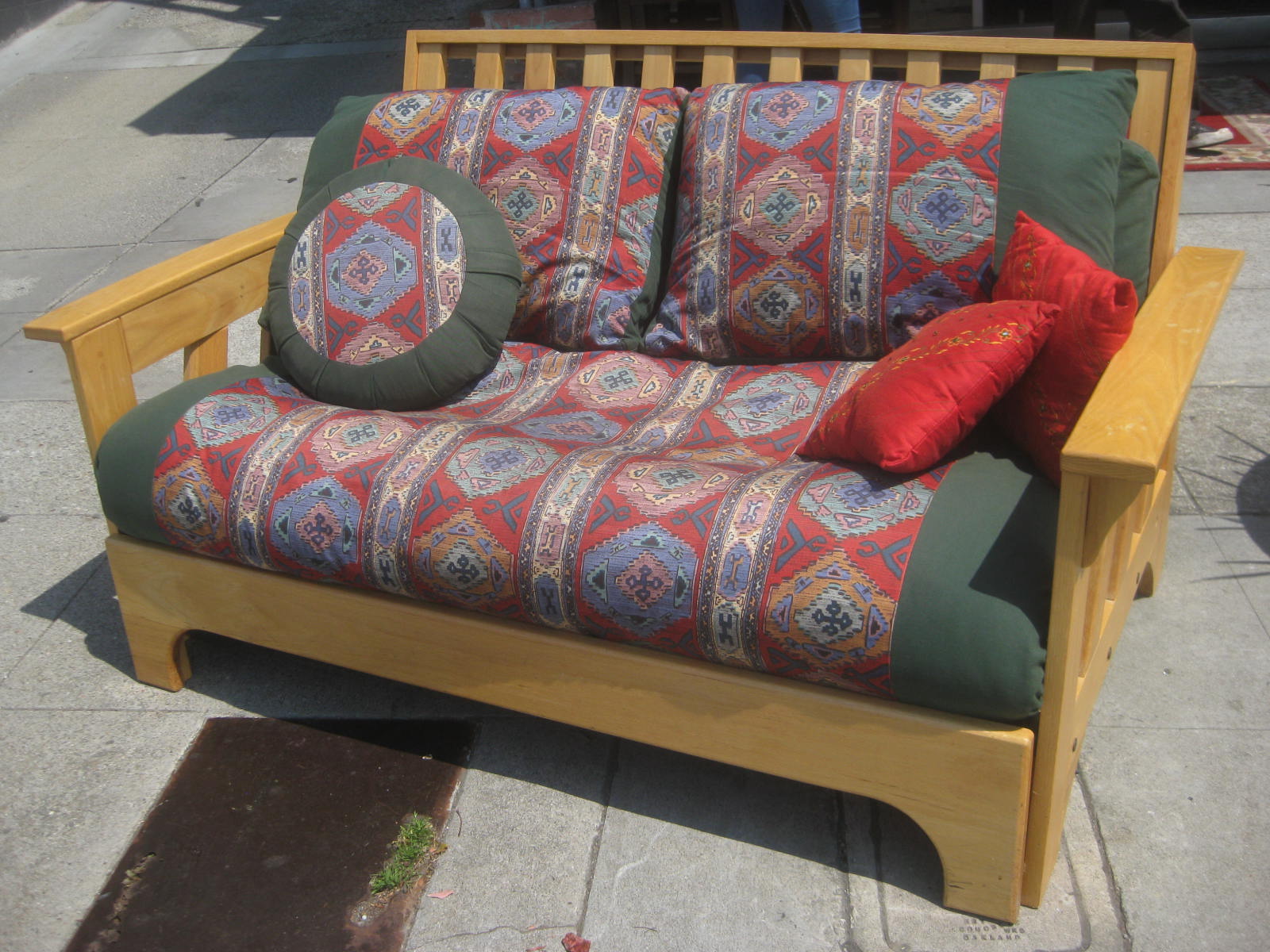 UHURU FURNITURE & COLLECTIBLES SOLD Futon Loveseat 85