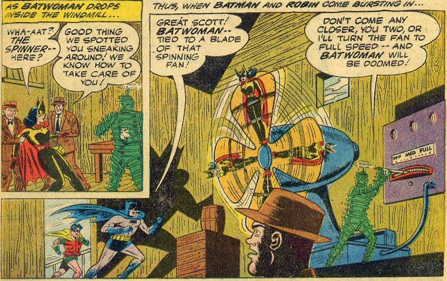 Comics Make No Sense The Spinner Spins. Because What Else Would the