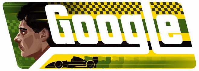 Doodle dedicado a Ayrton Senna