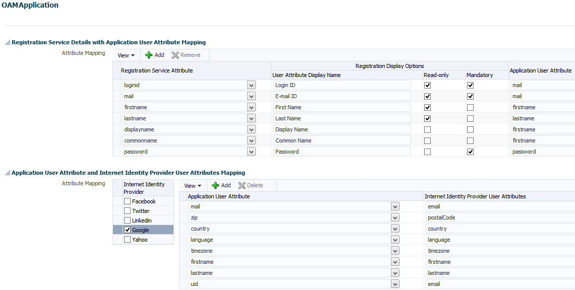 OAM 11g R2 Ps2 (11.1.2.2.0) Social Authentication using Google