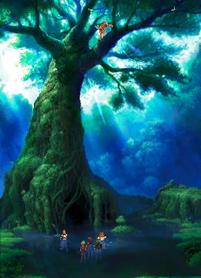 Chrono Cross - Shadows forest tree