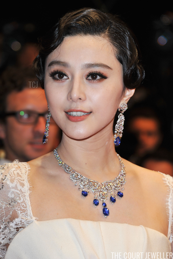 The Nightly Necklace: Fan Bingbing's Cartier Sapphires | The Court Jeweller