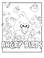 Angry Birds Coloring Pages