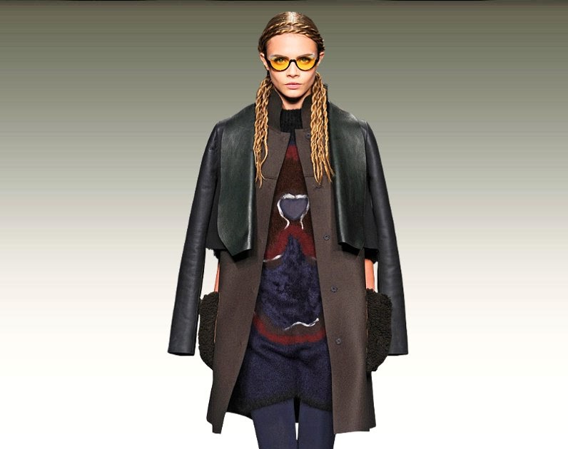 Fashion & Lifestyle: Look of the Day... Fendi Fall 2012 Womenswear