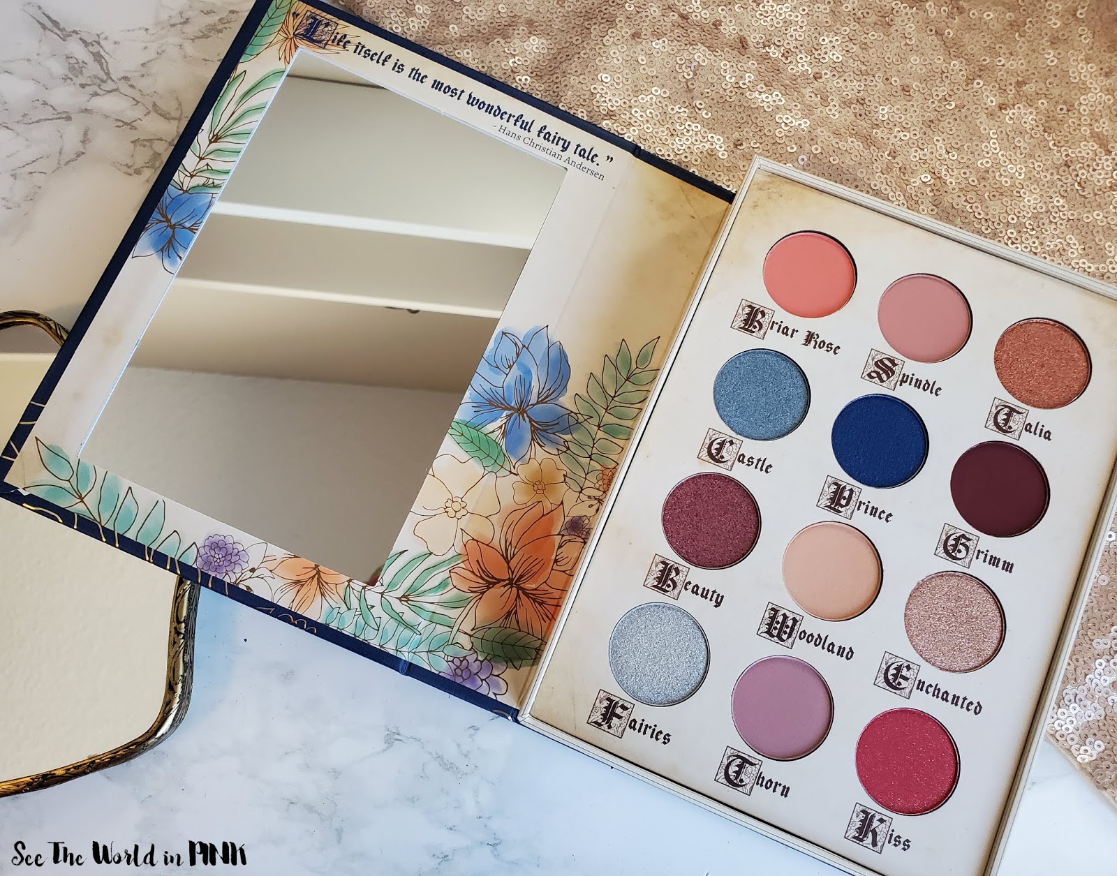 Storybook Cosmetics Fairy Tales Little Briar Rose Palette | See 