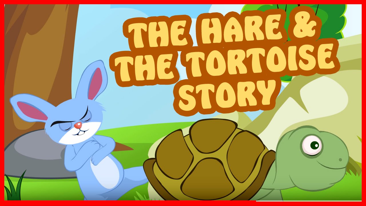 قصة الارنب و السلحفاة بالانجليزي The Hare and the Tortoise