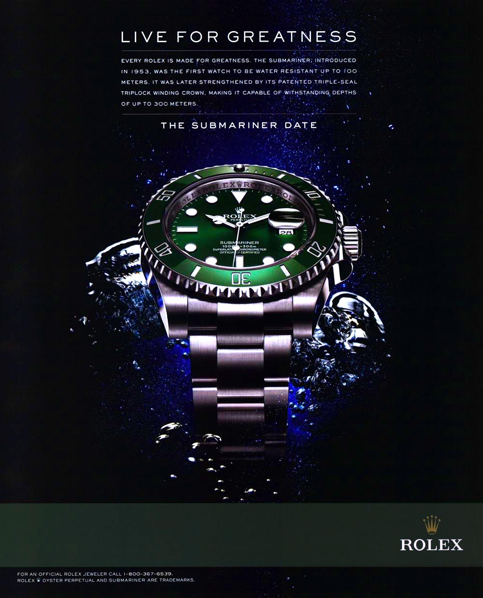 Rolex Submariner Dual Tone Green Dial High Quality Swiss Automatic Watch -  Billionare Watches
