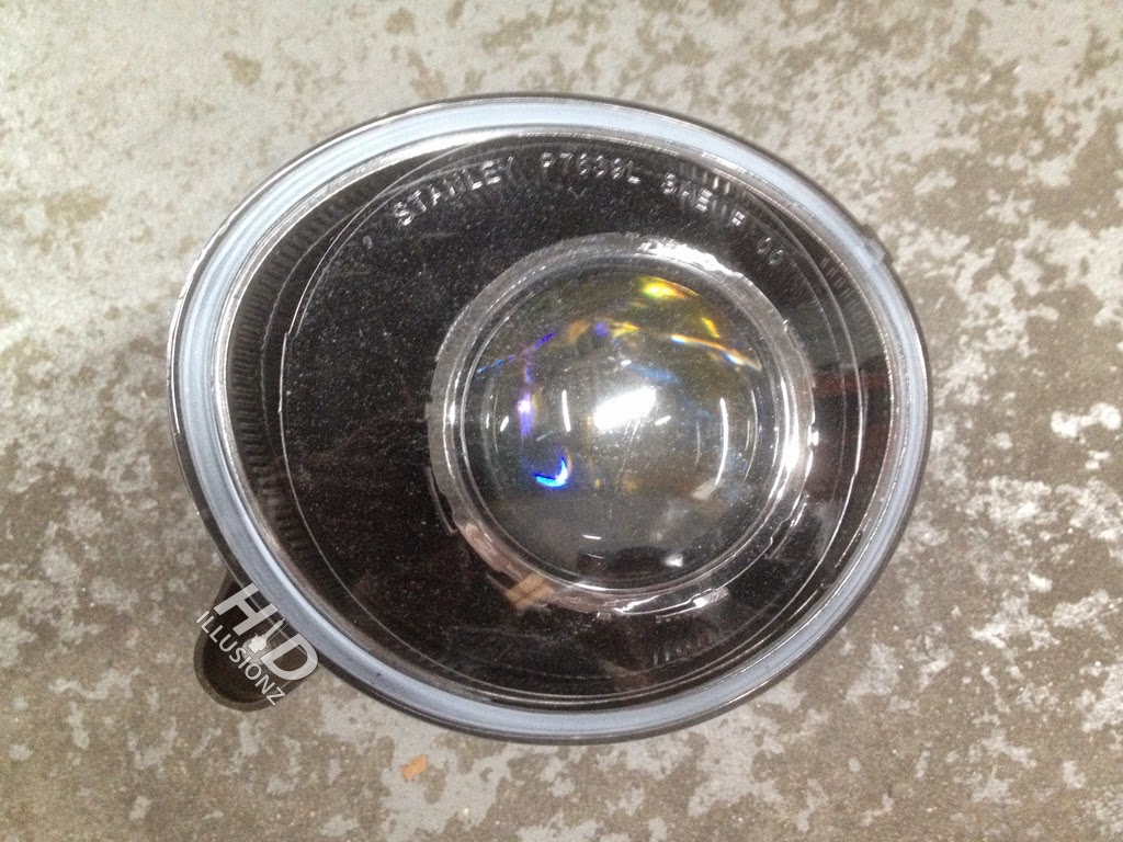 HID ILLUSIONZ Honda Pilot Touring Morimoto Mini H1 Mini Gatling Gun