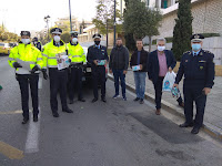 με το μπλόκο της Υποδ/νσης Τροχαίας Αθηνών στο Χίλτον