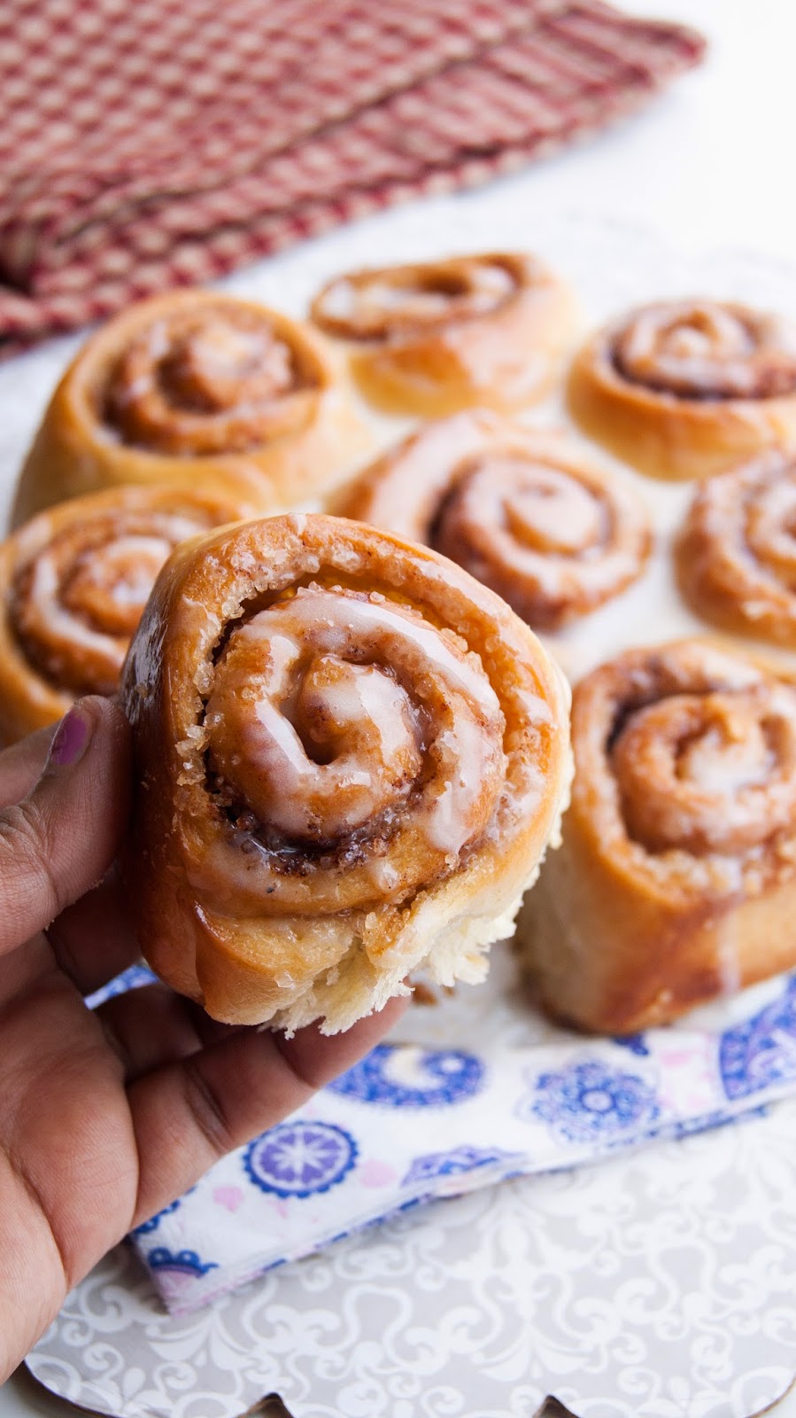 Always Hungry Cinnamon Rolls with Vanilla Frosting