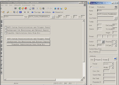 Abap Screen PushButton & CheckBox