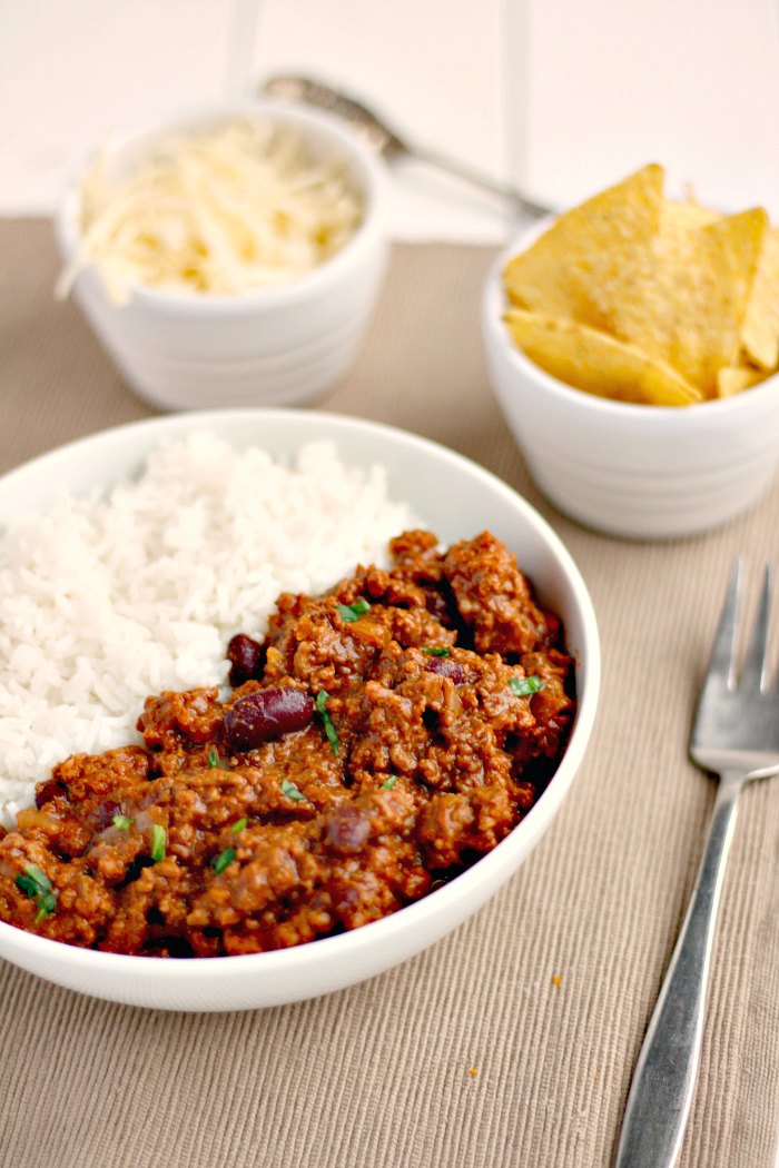 Jam and Clotted Cream Slow Cooker Chilli Con Carne (No Browning Required)