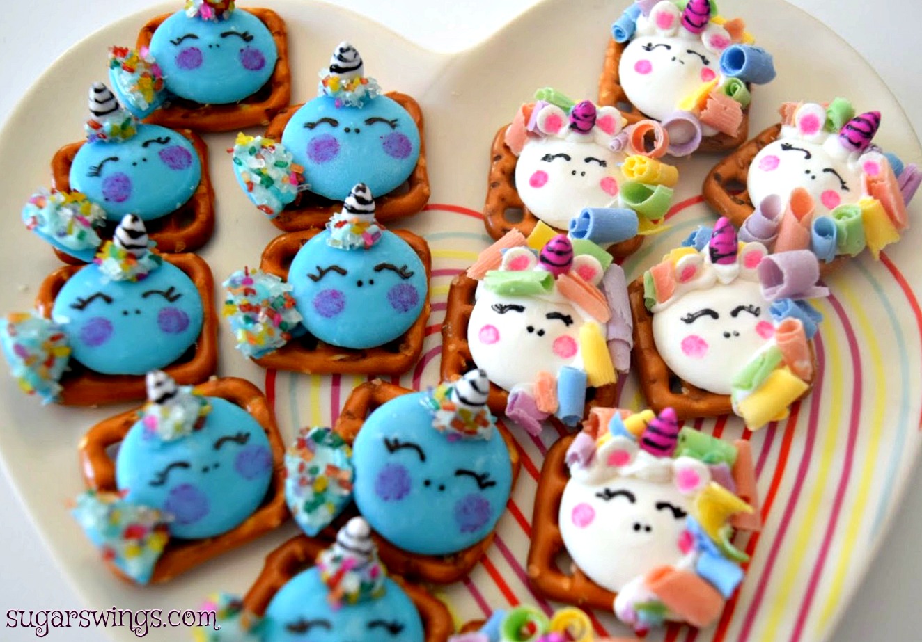 Sugar Swings! Serve Some Narwhal and Unicorn Sweet & Salty Pretzel Snacks
